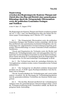 Staatsvertrag zwischen den Regierungen der Kantone Thurgau und