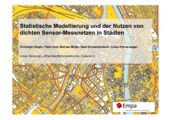 Christoph Hüglin, Empa