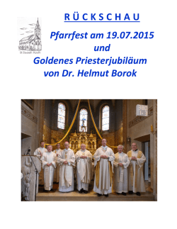 Pfarrfest 2015 - pfarrei