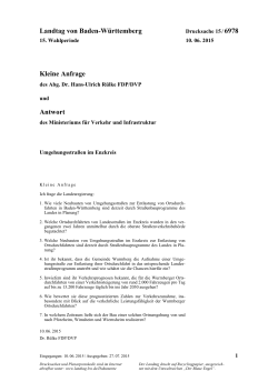 Drucksache 15/6978 - Landtag Baden W&uuml;rttemberg