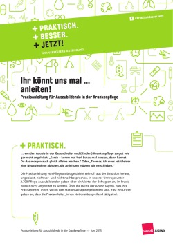 Ihr k&ouml;nnt uns mal &hellip; anleiten! - Gesundheit & Soziales