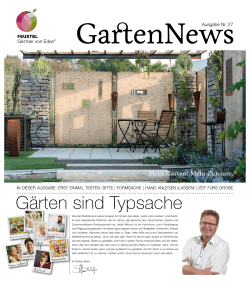 Gärtner von Eden Feustel | GartenNews 27