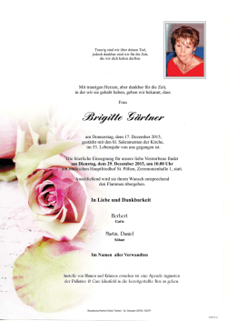 Brigitte Gärtner, St. Pölten, 17.12.2015
