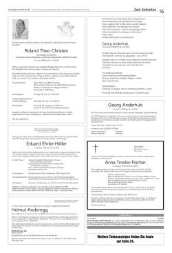 Helmut Anderegg Georg Anderhub Eduard Ehrler - lu