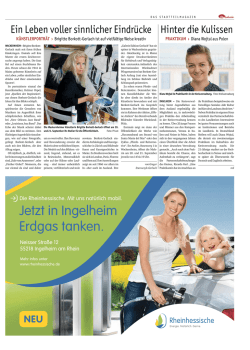 Ein Leben voller sinnlicher Eindr&uuml;cke Hinter die Kul