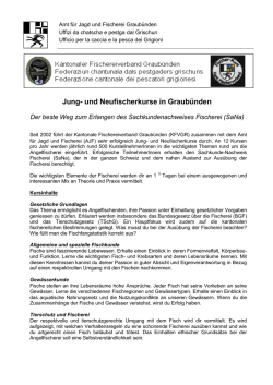 Jung- und Neufischerkurse in Graubünden