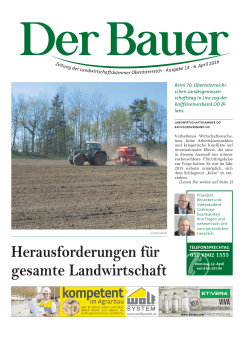 DER BAUER KW 14/2016 - gesamt
