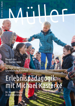 Erlebnispädagogik mit Michael Kasterke - Georg-Müller