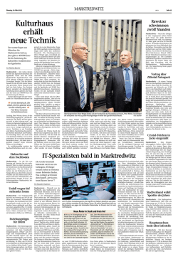 IT-Spezialisten bald in Marktredwitz