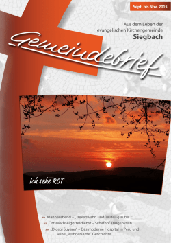 Ich sehe ROT - In diesem Monat