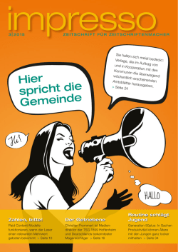 Hier spricht die Gemeinde