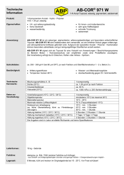 AB-COR® 971 W - AB-Polymerchemie GmbH