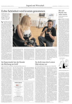 Echte Sch&ouml;nheit wird krumm genommen