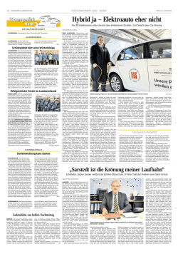 Hybrid ja &ndash; Elektroauto eher nicht