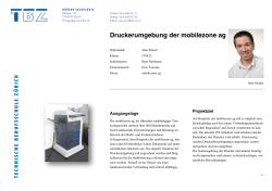 Druckerumgebung
