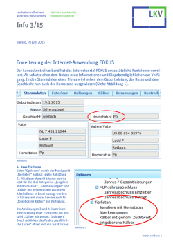 Info 3/15 - LKV Nordrhein