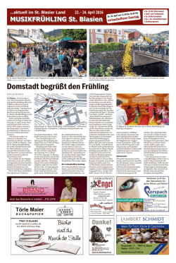 Domstadt begr&uuml;&szlig;t den Fr&uuml;hling