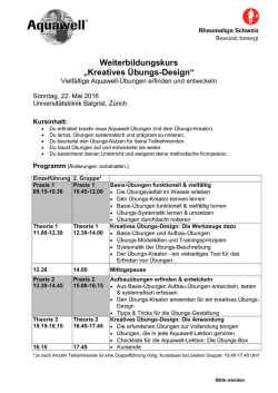 Programm - Rheumaliga Schweiz