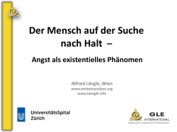 II. Therapie der Angst