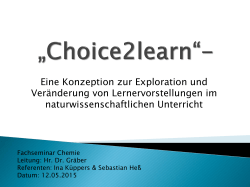 Choice2learn Küppers_Heß