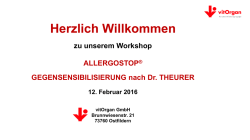 Workshop Allergostop