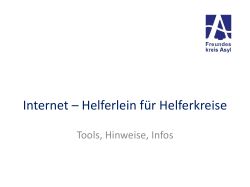 pptx - Freundeskreis Asyl V&ouml;hringen