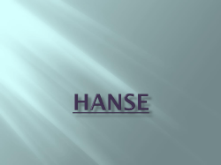 Düdesche Hanse