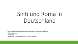 Sinti und Roma in Deutschland