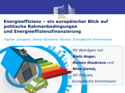 ein europ&auml;ischer Blick auf politische