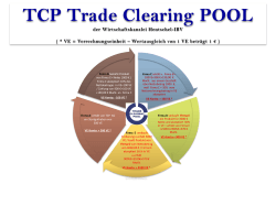 TCP Trade Clearing POOL - Wirtschaftskanzlei Hentschel-IBV