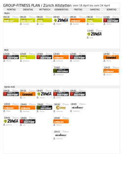 Group-Fitness Plan herunterladen