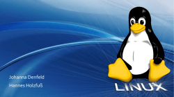 Linux Präsentation