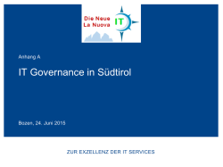 IT-Drei-Jahresplan LV S&uuml;dtirol Digital 2020 IT