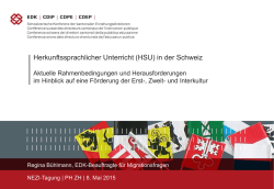 PowerPoint-Präsentation - Pädagogische Hochschule Zürich