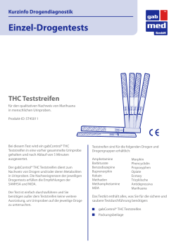 ST4S011 - THC Teststreifen KI