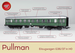 Eilzugwagen G36/37 in H0