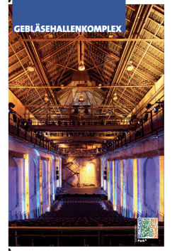 Informationsbrosch&uuml;re Gebl&auml;sehalle
