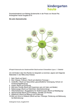 Die zehn Sammelrechte