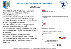 Historische Geb&auml;ude in Zinnowitz Villa Gruner