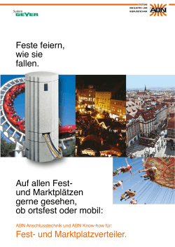 Katalog Fest- und Marktplatzverteiler als PDF