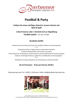 PoolBall & Party