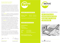 ihr zentraler ansprechpartner rund ums planen und bauen.