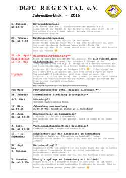 Info2016 - DGFC Regental