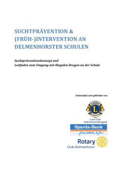 suchtprävention & (früh-)intervention an delmenhorster schulen