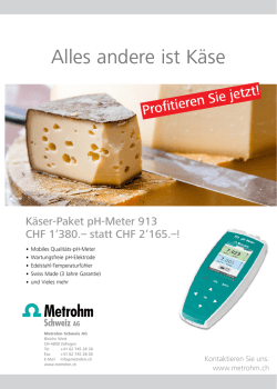 Alles andere ist Käse