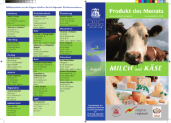 MILCH und K&Auml;SE - Landratsamt Roth