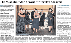 Die Wahrheit der Armut hinter den Masken