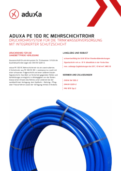 ADUXA PE 100 RC MEHRSCHICHTROHR