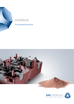Additive - ASK Chemicals