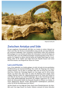 Zwischen Antalya und Side